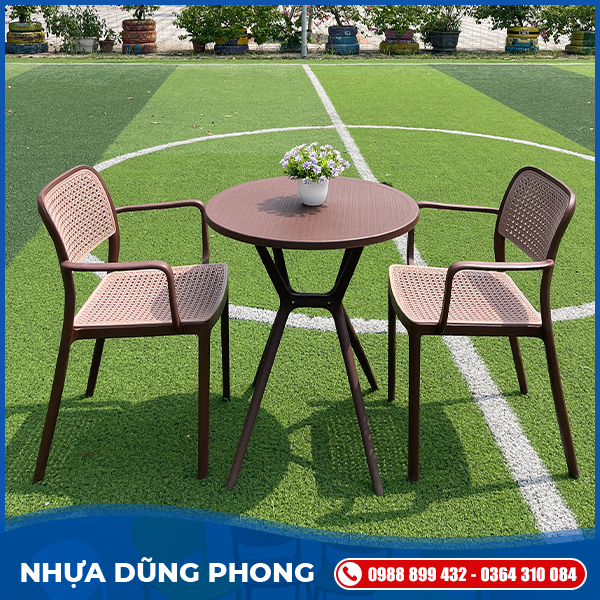 Ghế giả mây có tay	